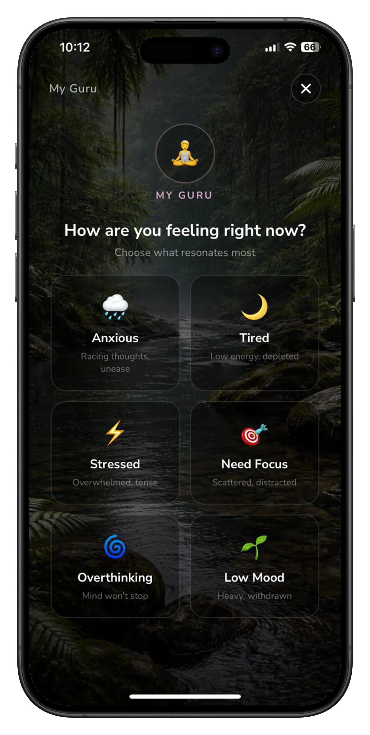 Sleep AI My Guru screen