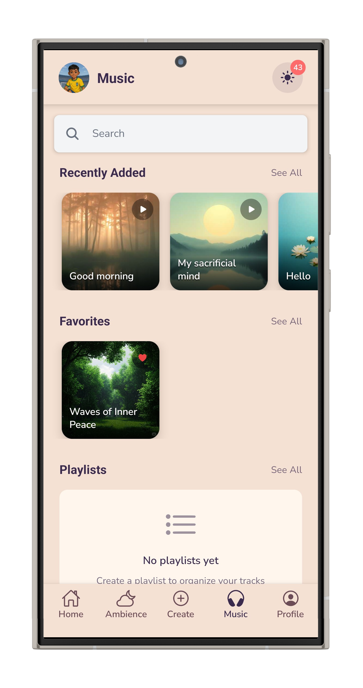 Sleep AI Music on Android