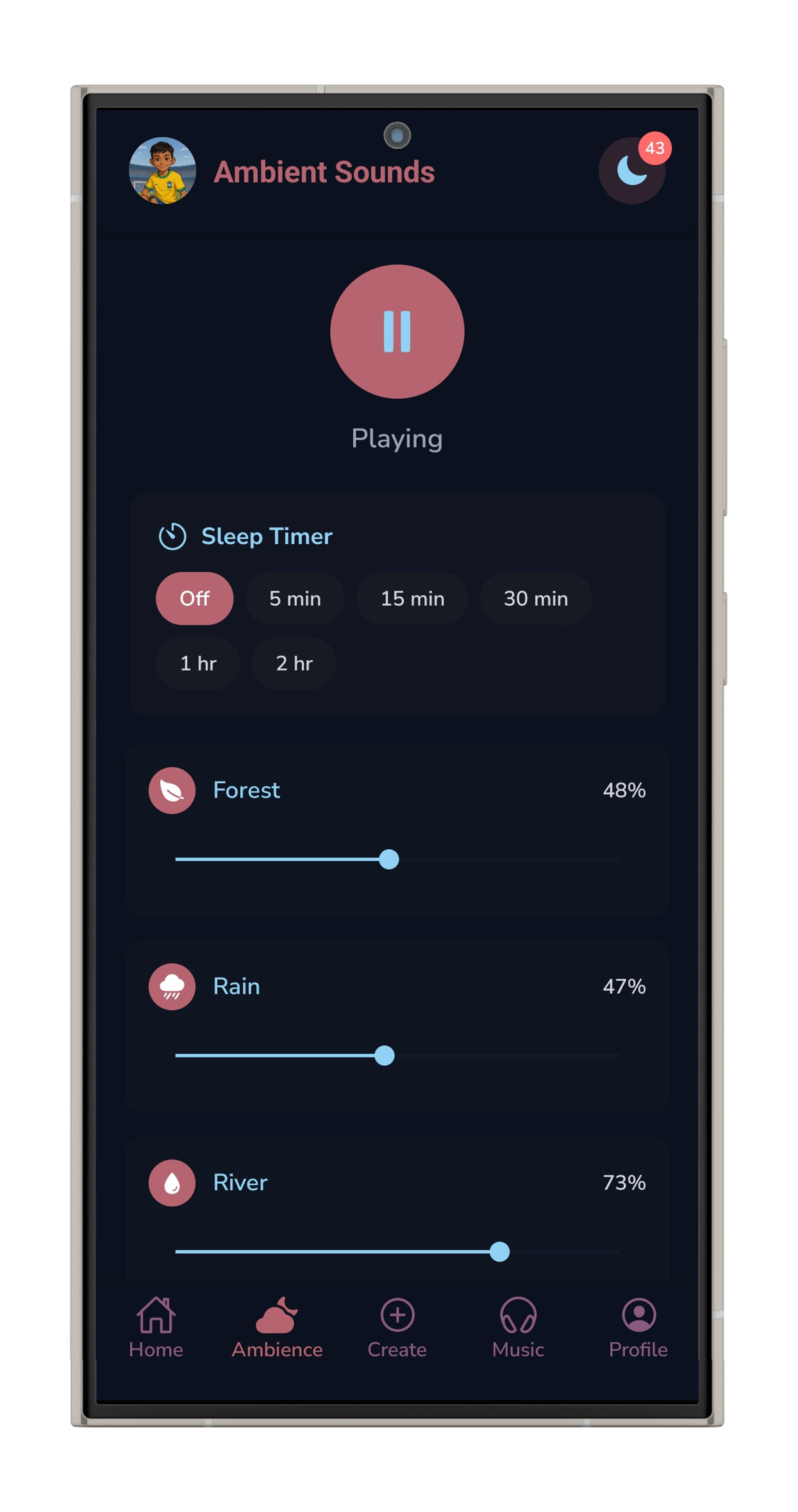 Sleep AI Ambient Sounds on Android