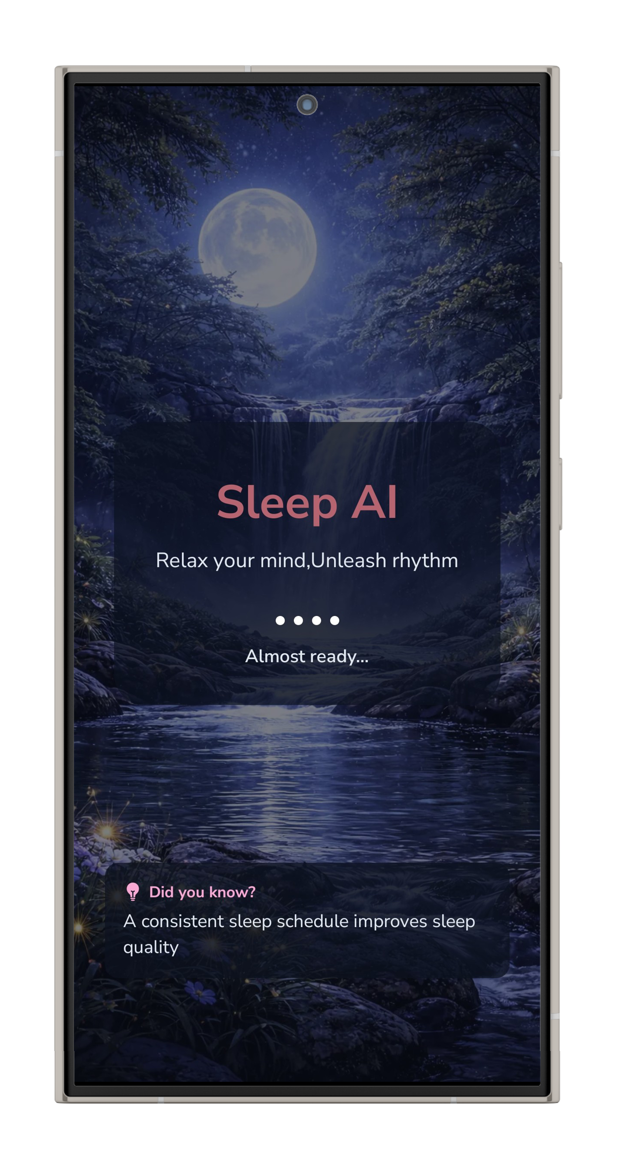 Sleep AI Night theme on Android